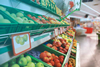 Close-up of a supermarket