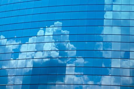 building_windows_cloud_reflections